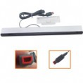 Nueva barra de sensor de rayo infrarrojo para Nintendo Wii,  Wii U Negro compatible con Wii U